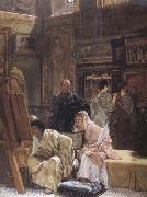 Alma-Tadema, Sir Lawrence The Picture Gallery (mk23) France oil painting artist